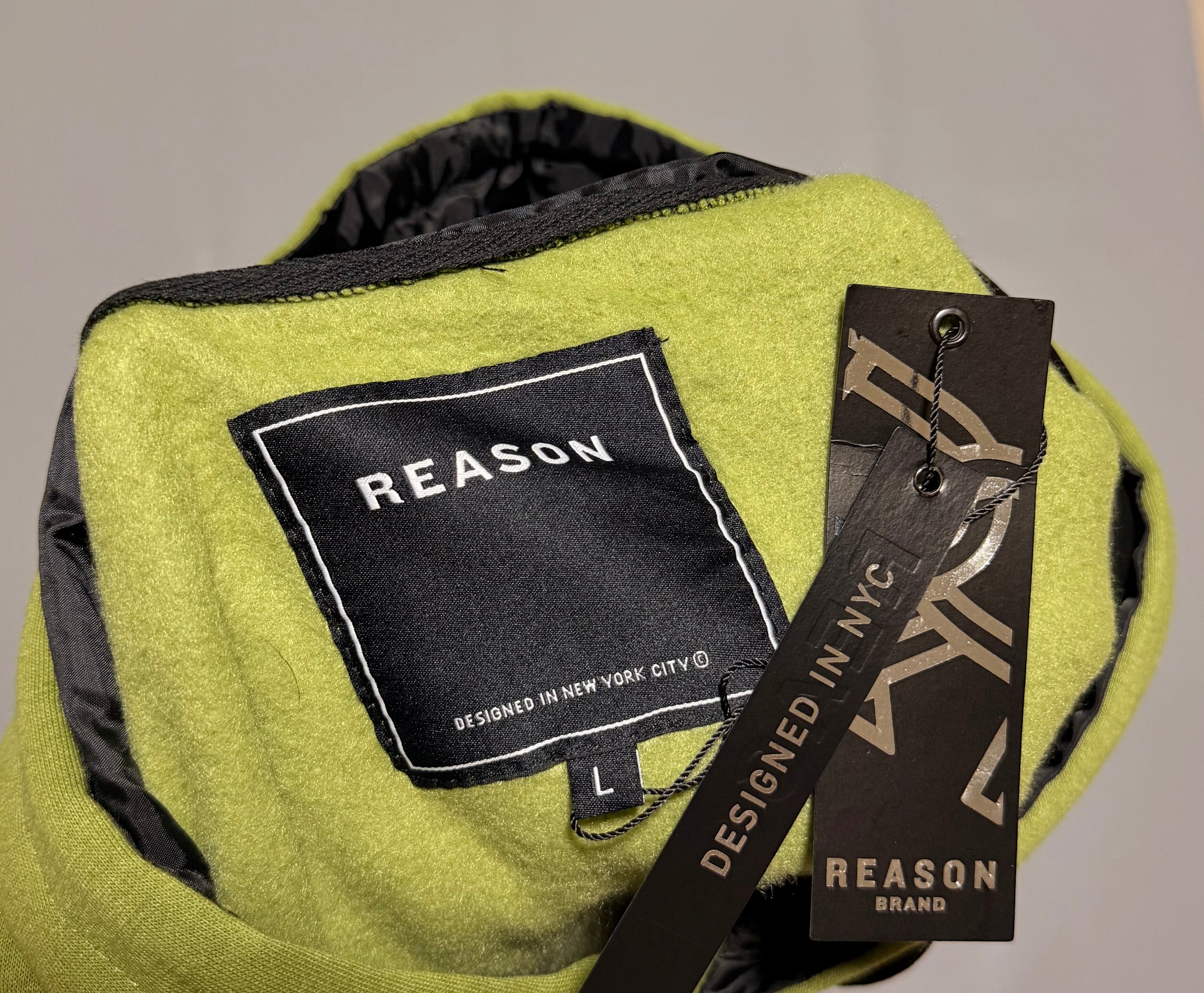 REASON utility fleece hoodie