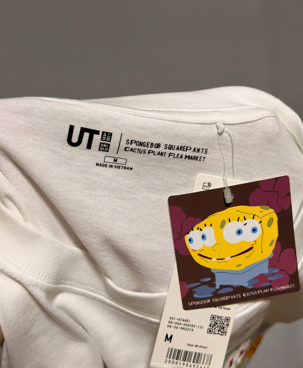 UNIQLO × Cactus Plant Flea Market - Sponge Bob