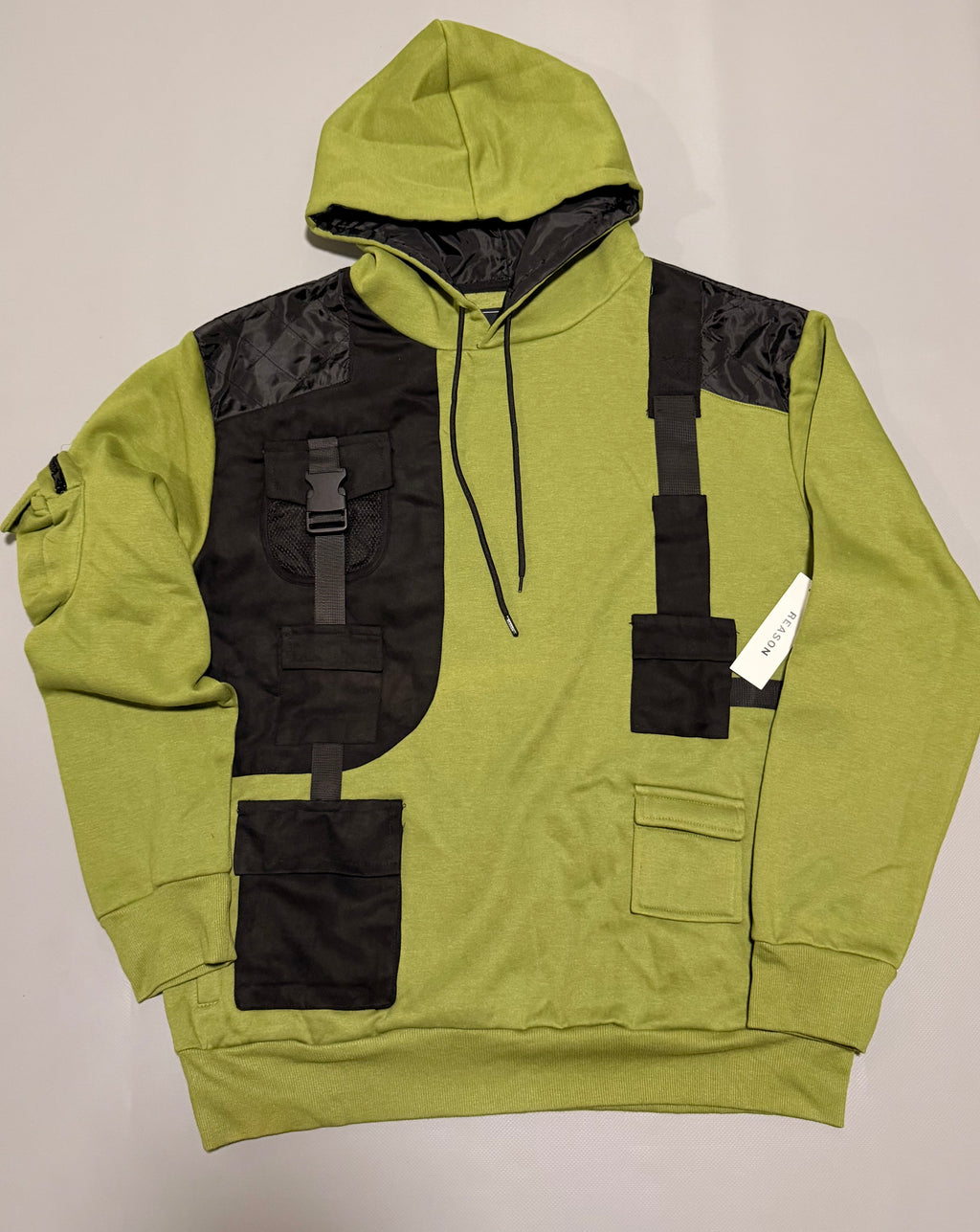 REASON utility fleece hoodie