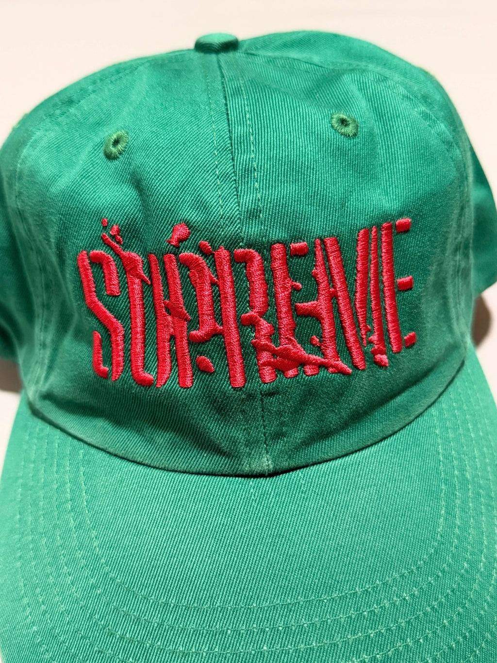 SUPREME splatter 6 panel cap