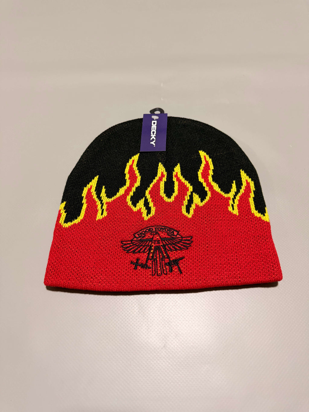 Travis Scott flames beanie