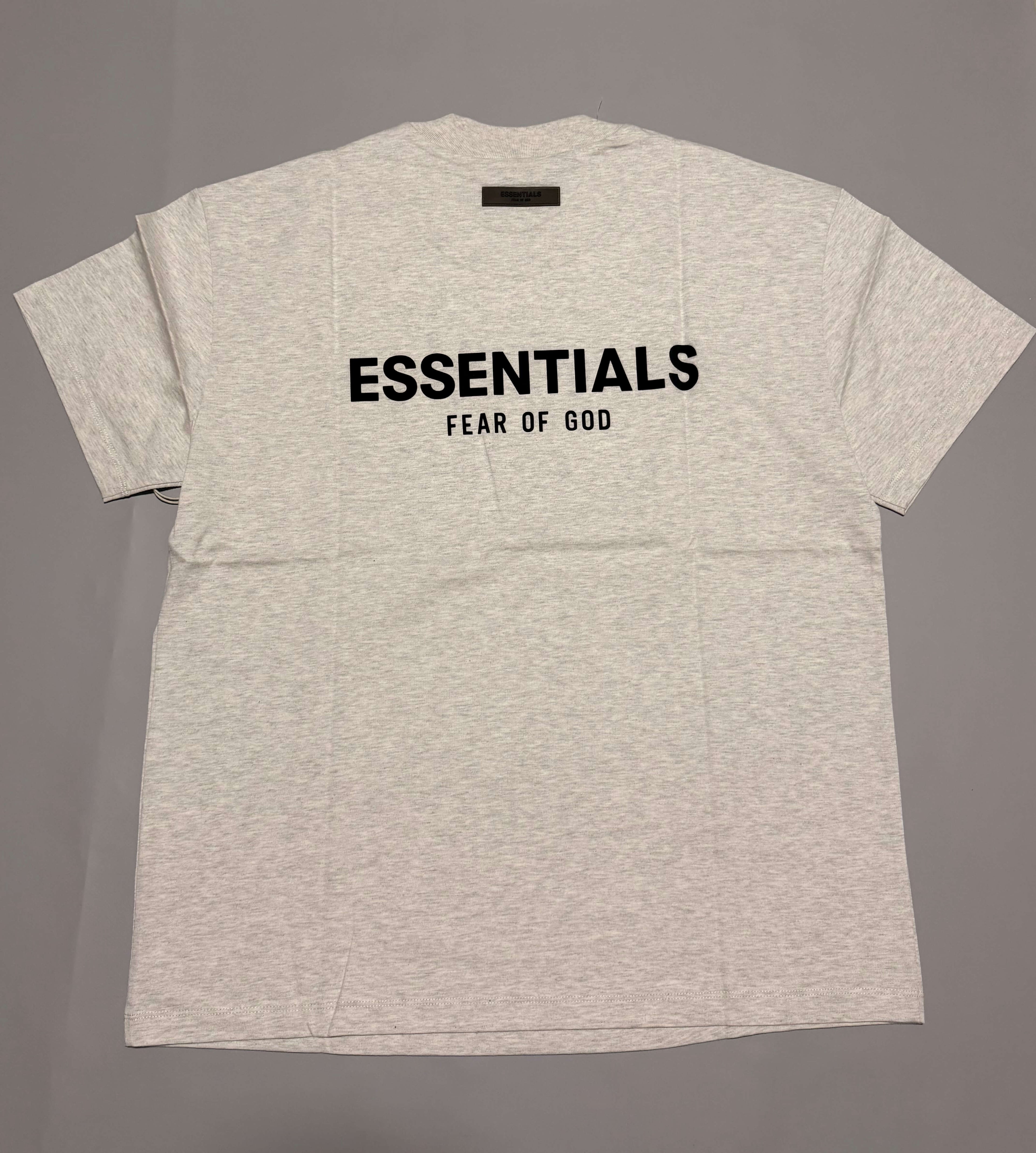 Essentials Fear of God Tee - Light Oatmeal