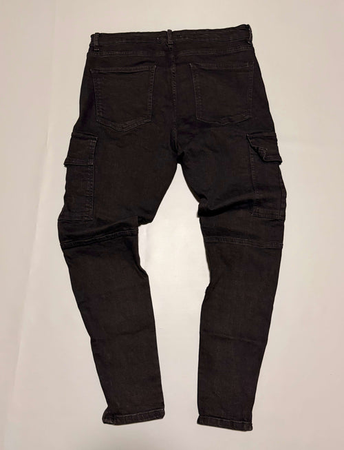 Cargo pant denim ZARA slim fit
