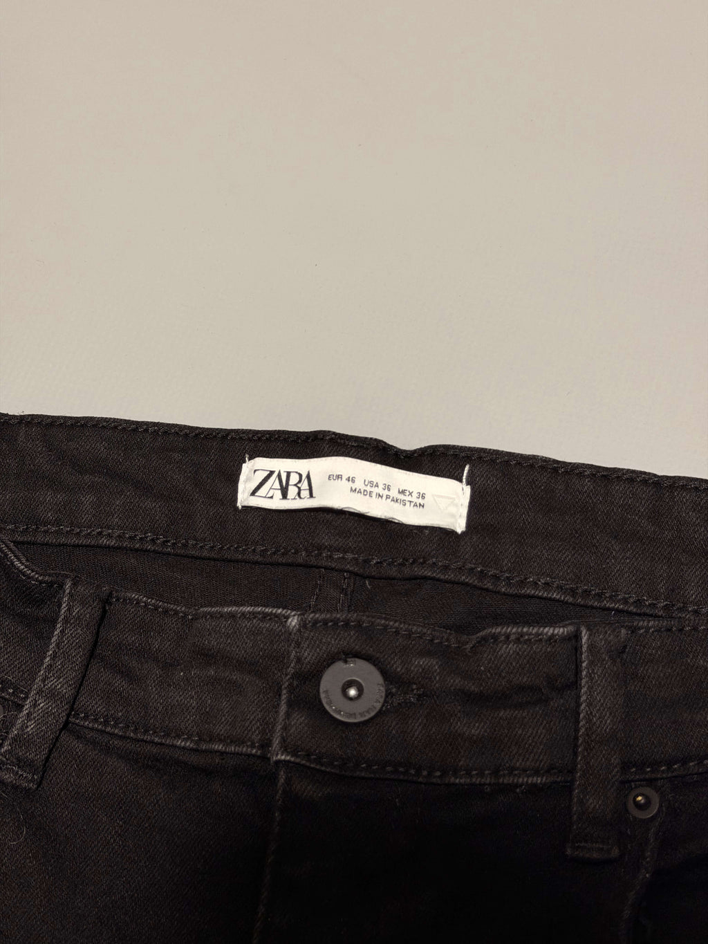 Cargo pant denim ZARA slim fit
