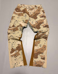 MNML flared camo pant