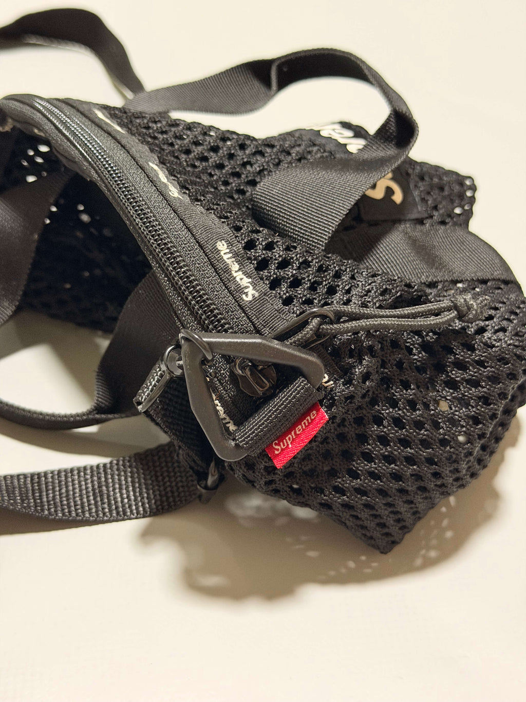 SUPREME mini duffle bag mesh