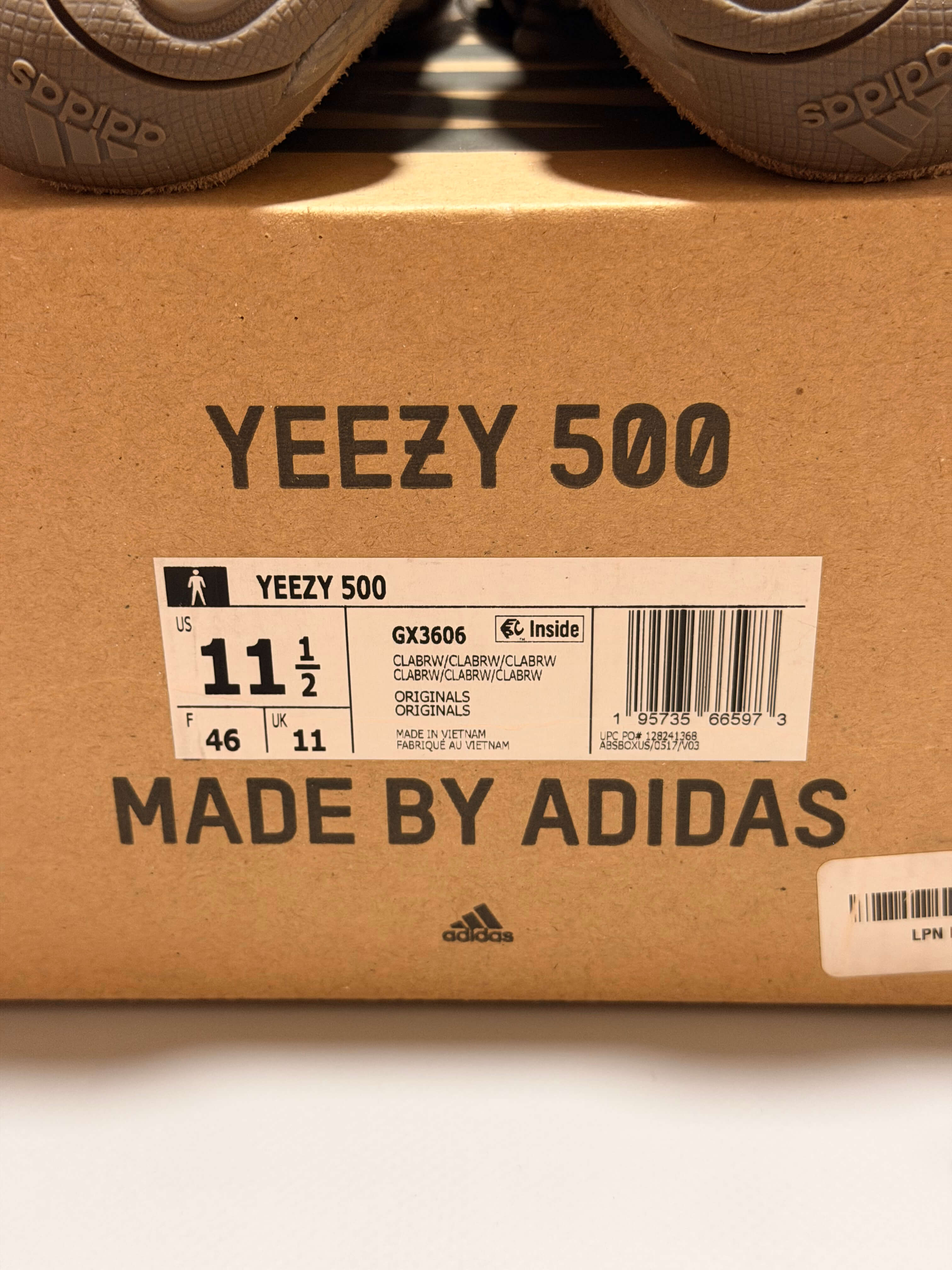 Adidas Yeezy 500 Clay Brown