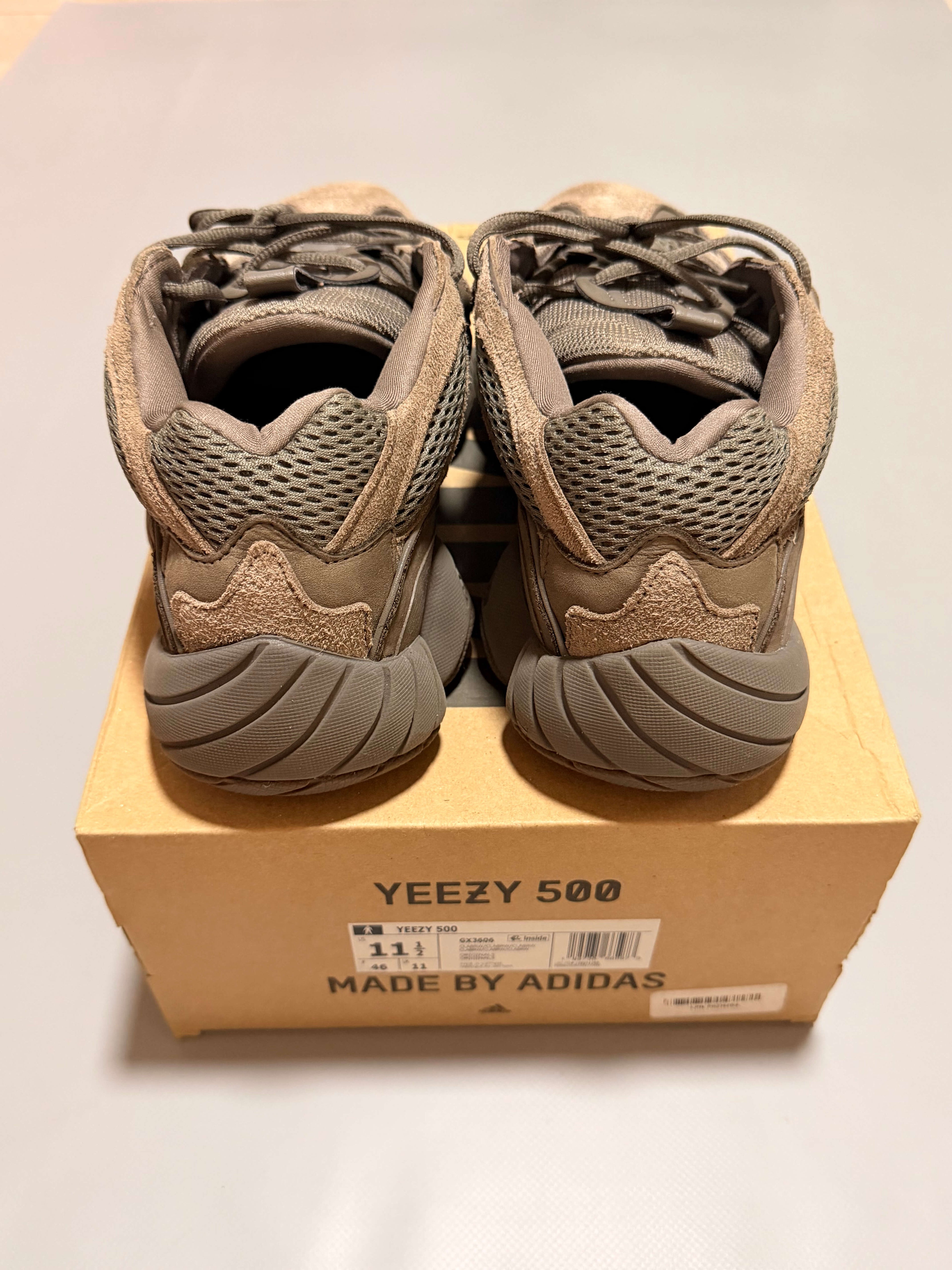 Adidas Yeezy 500 Clay Brown