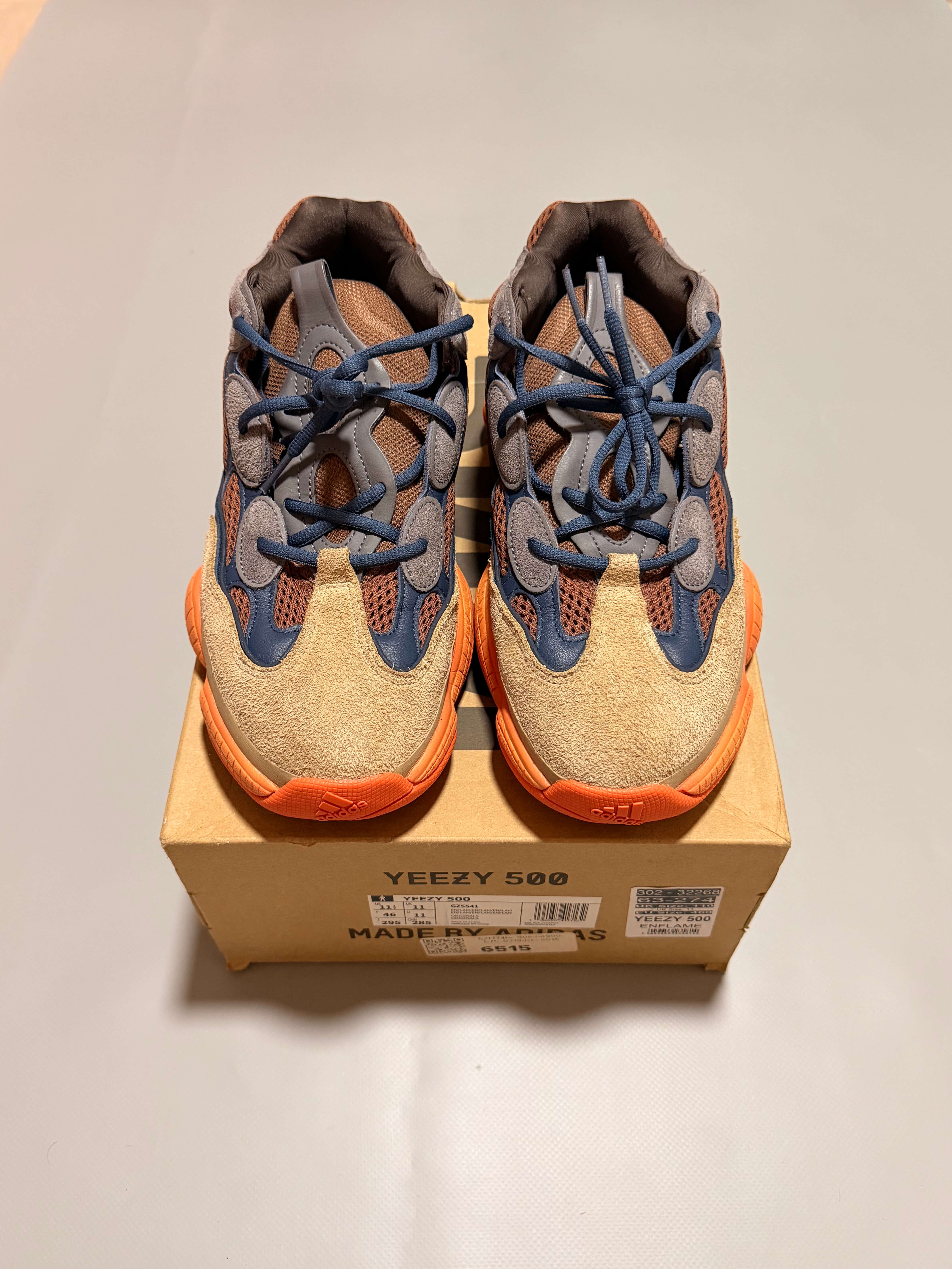 Adidas Yeezy 500 Enflame Orange