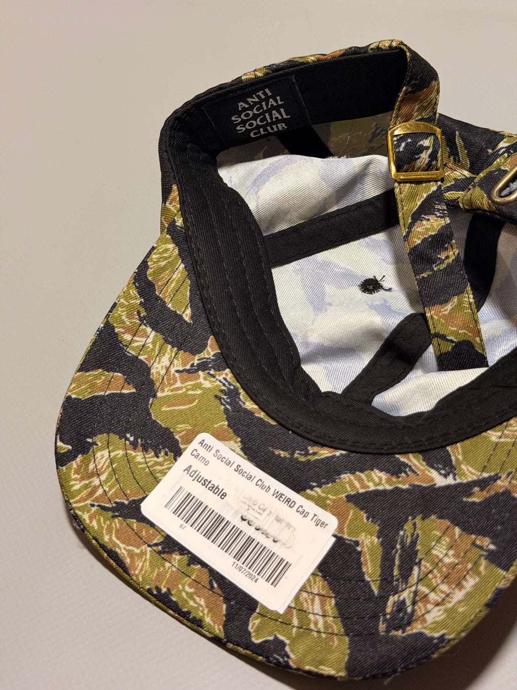 Anti Social Social Club lightweight tiger camo