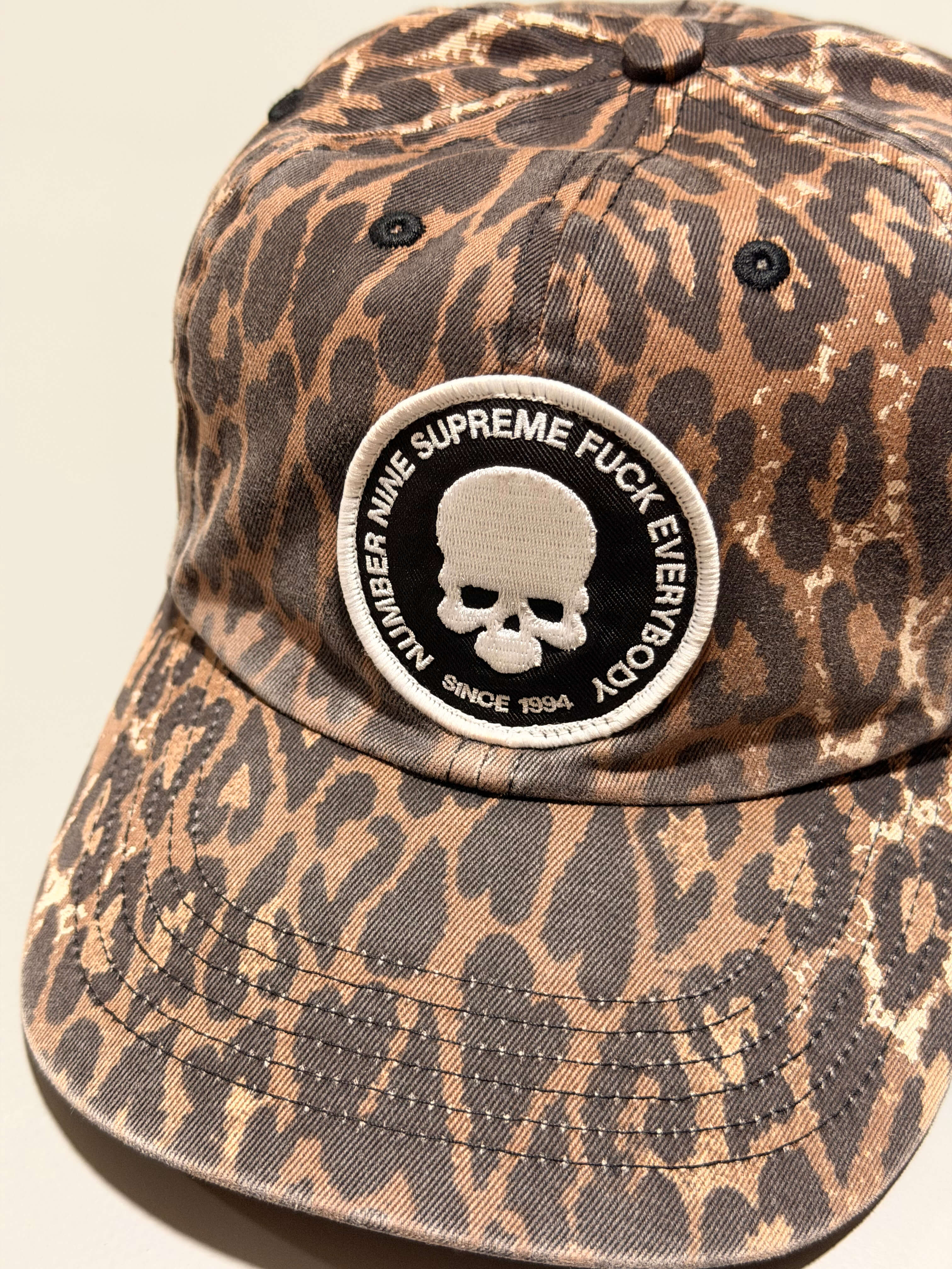 Supreme x Number Nine leopard