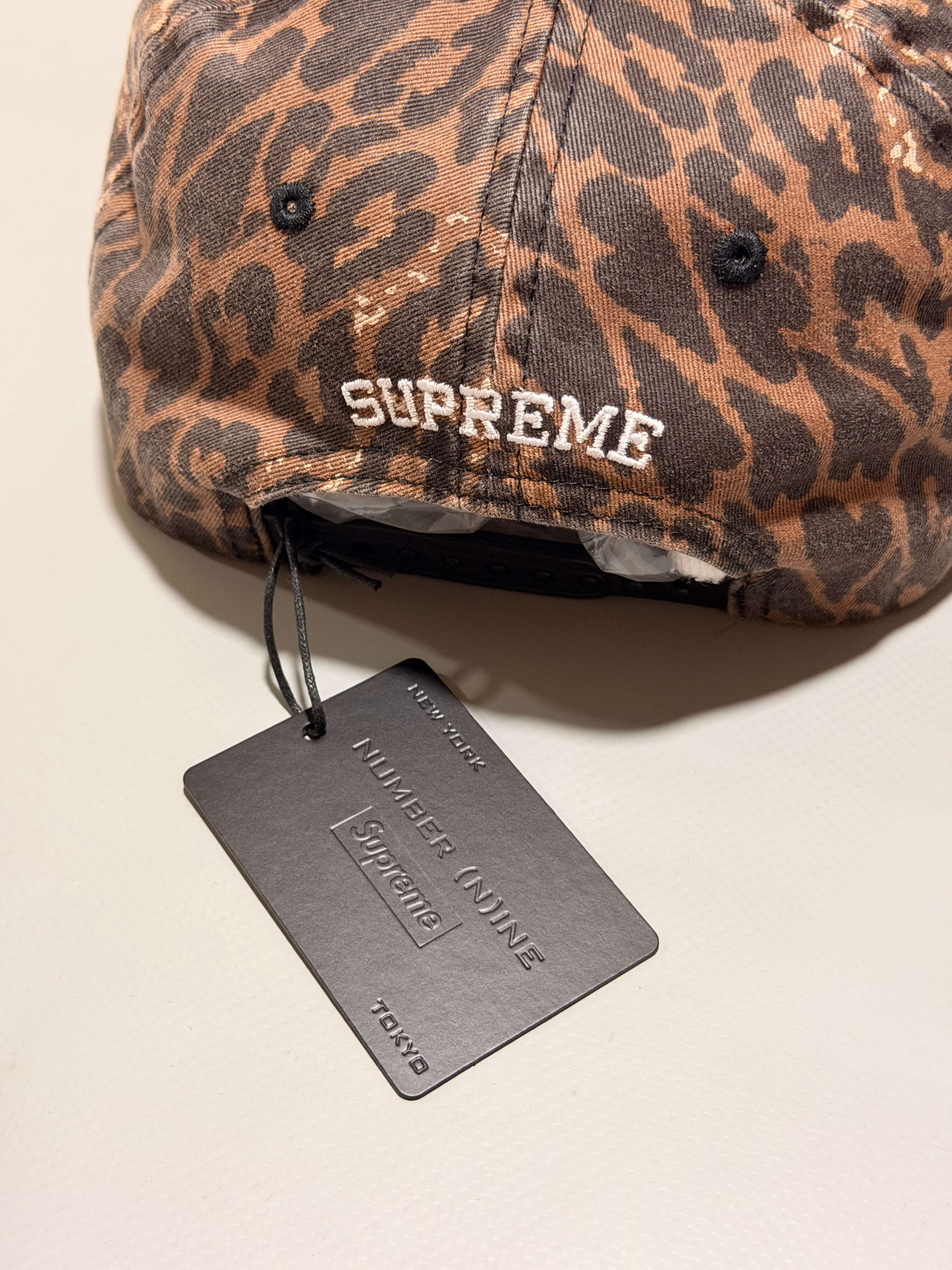 Supreme x Number Nine leopard