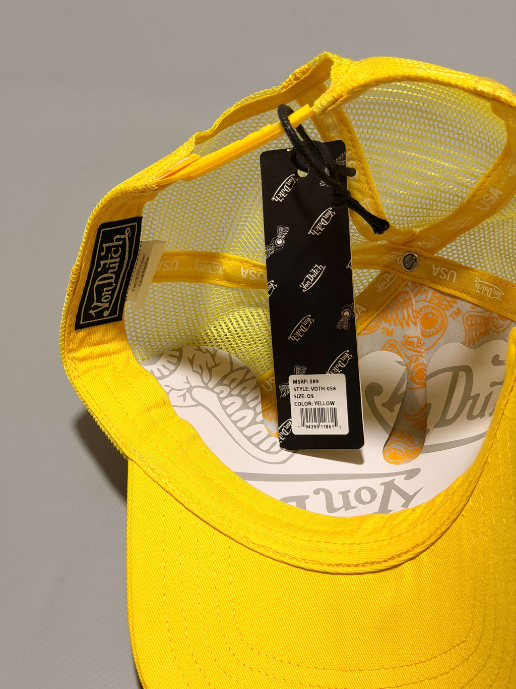 Von Dutch trucker hat ajustable