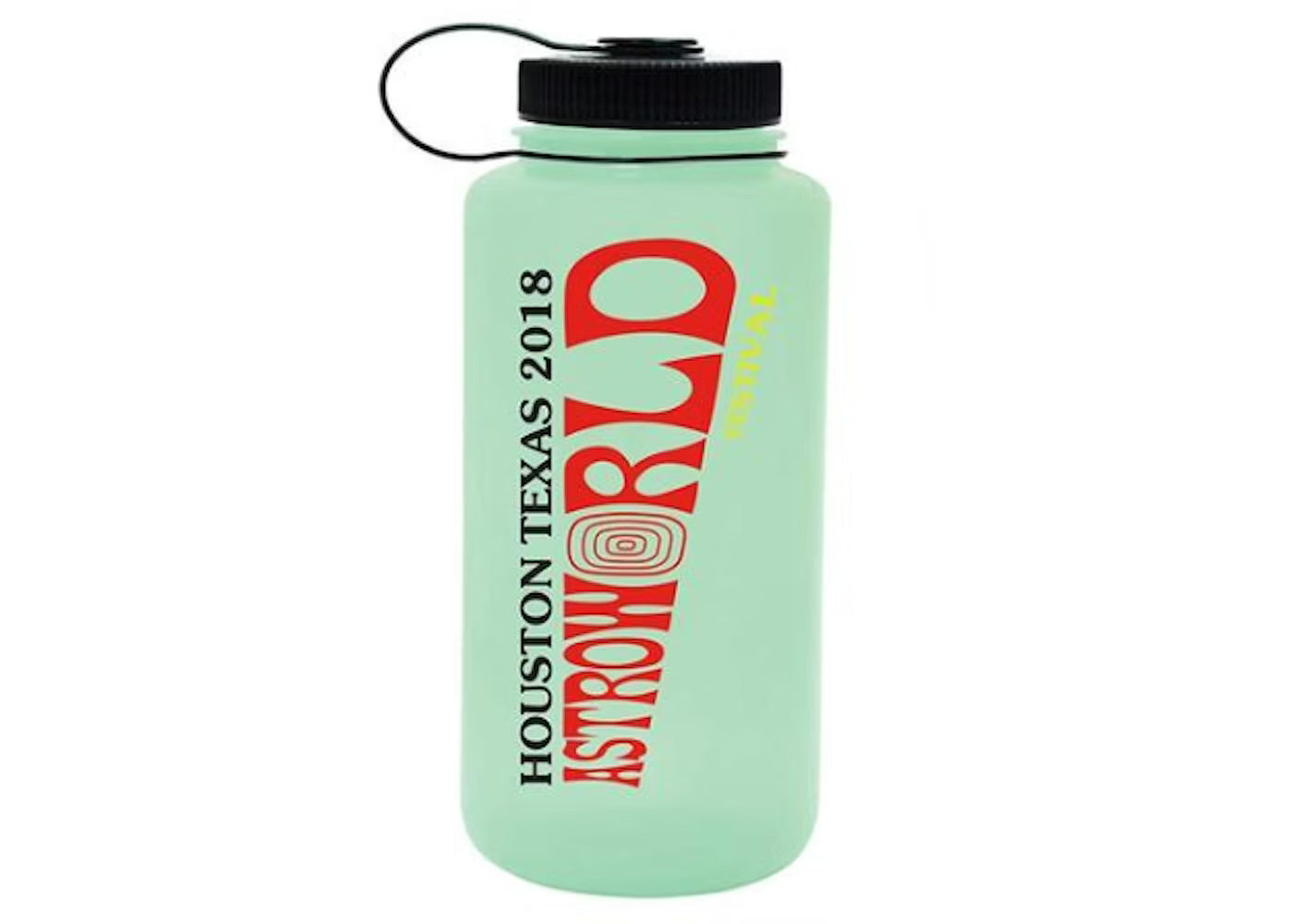 Travis Scott Astroworld Festival x Nalgene Bottle - Glows in the dark