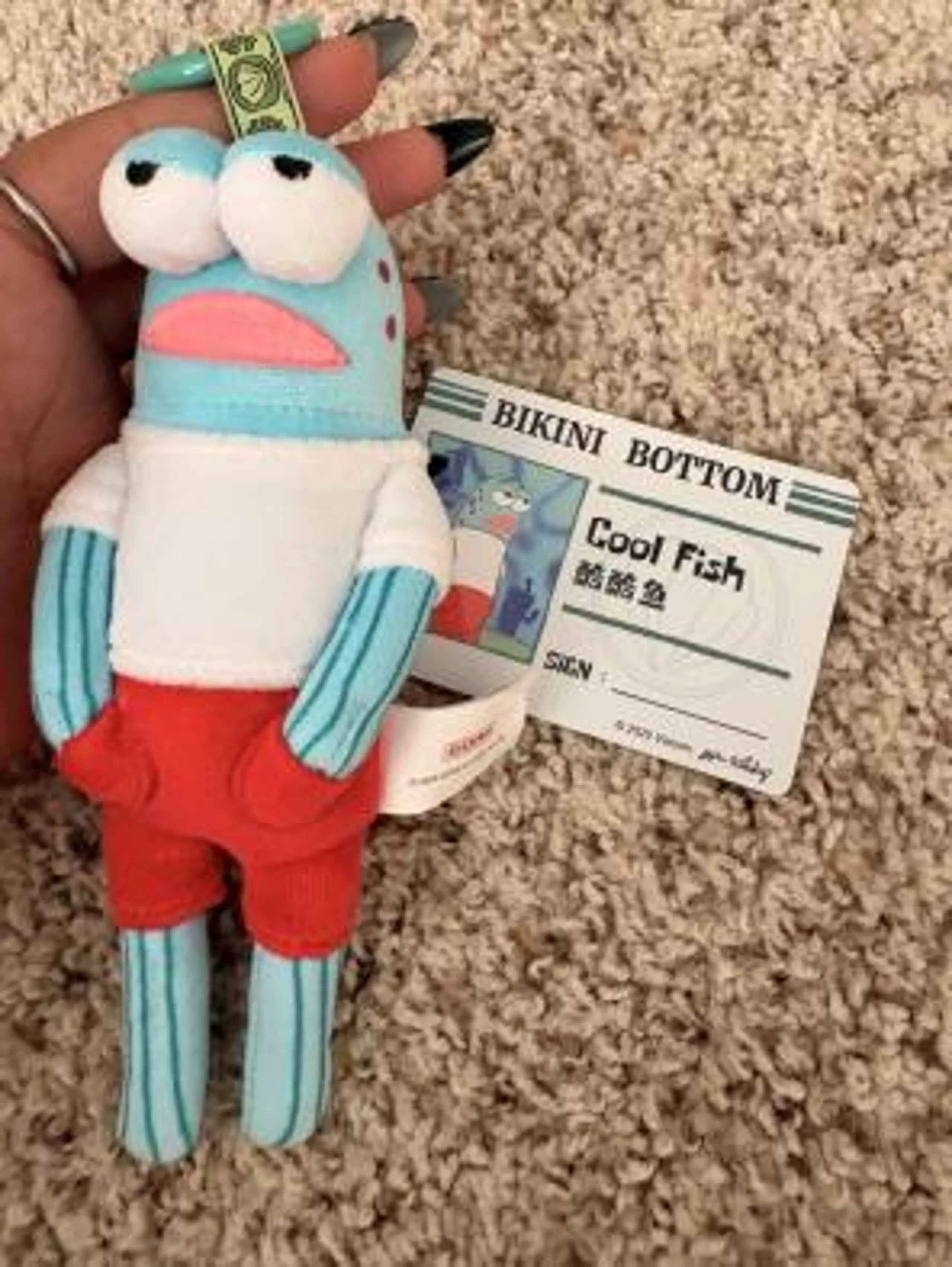 Popmart Bikini Bottom buddies "Cool Fish"