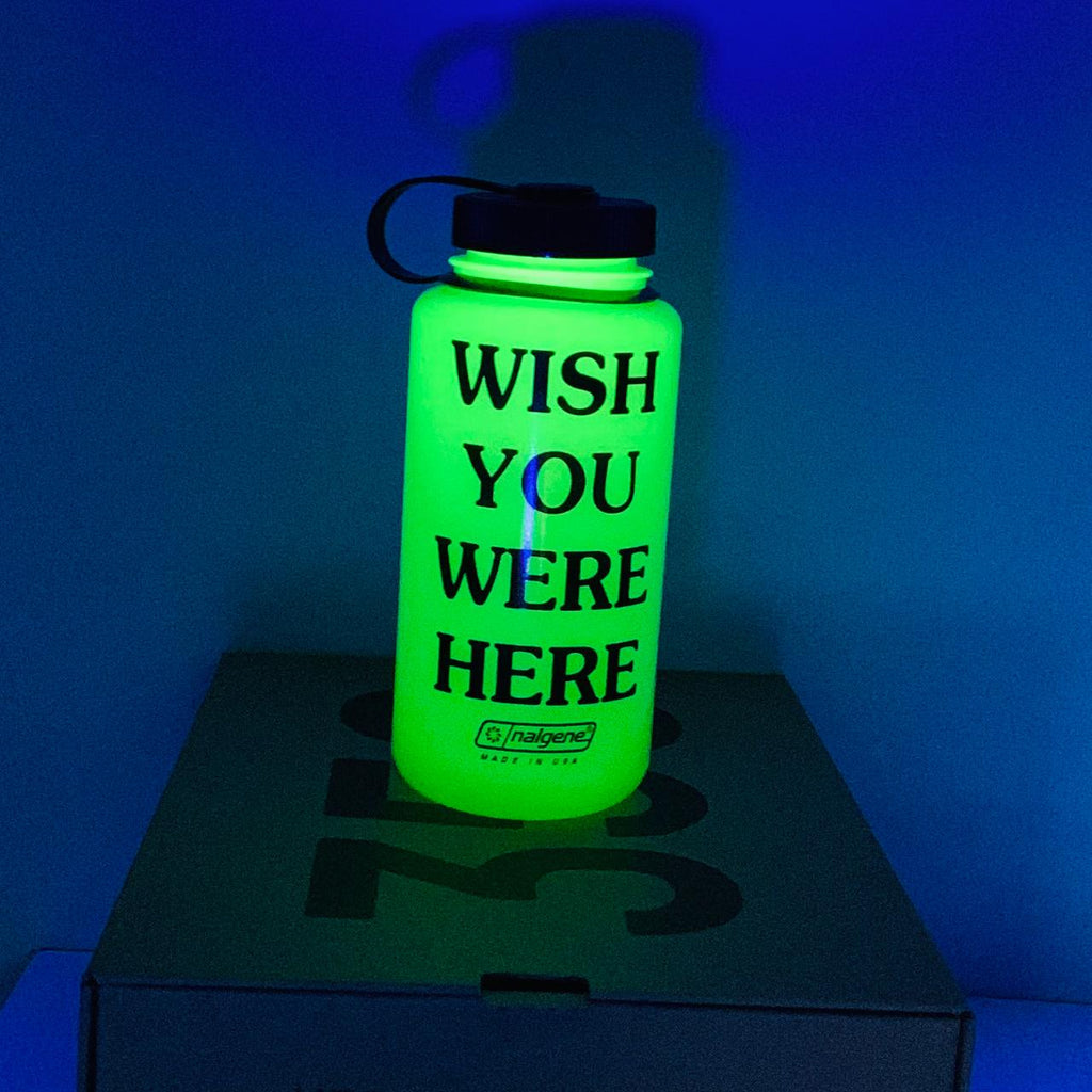 Travis Scott Astroworld Festival x Nalgene Bottle - Glows in the dark